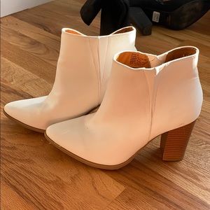 White booties